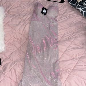 Sparkly fashion nova dress